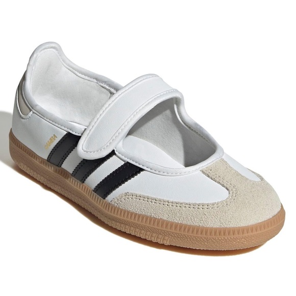 🦷 ADIDAS SAMBA JANE WHITE 🦷 - Picture 2 of 5